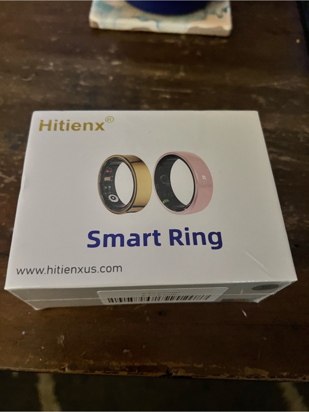 Silver smart ring